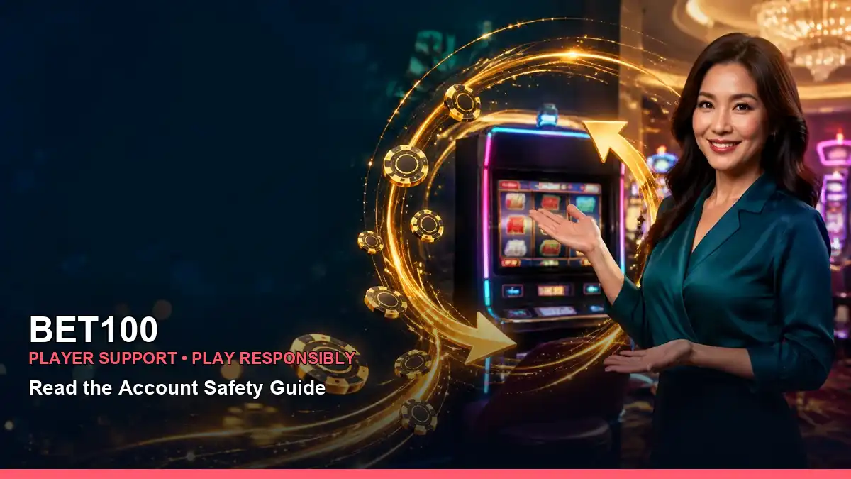 BET100 bet information for Philippine users with a vivid casino rewards concept