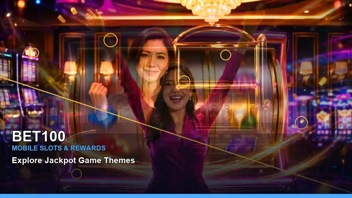 BET100 color game interface with a polished adult gaming presentation and centred visual layout